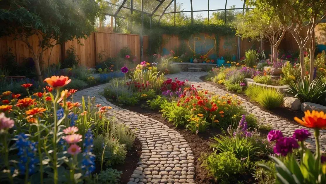 Jardim Sensorial para Crianças: Descubra Como Criar Um