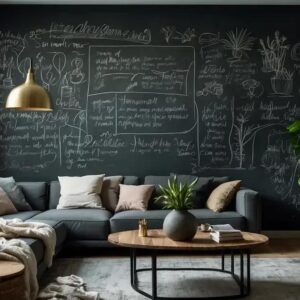 Parede de Quadro Negro: Transforme Seu Espaço com Estilo