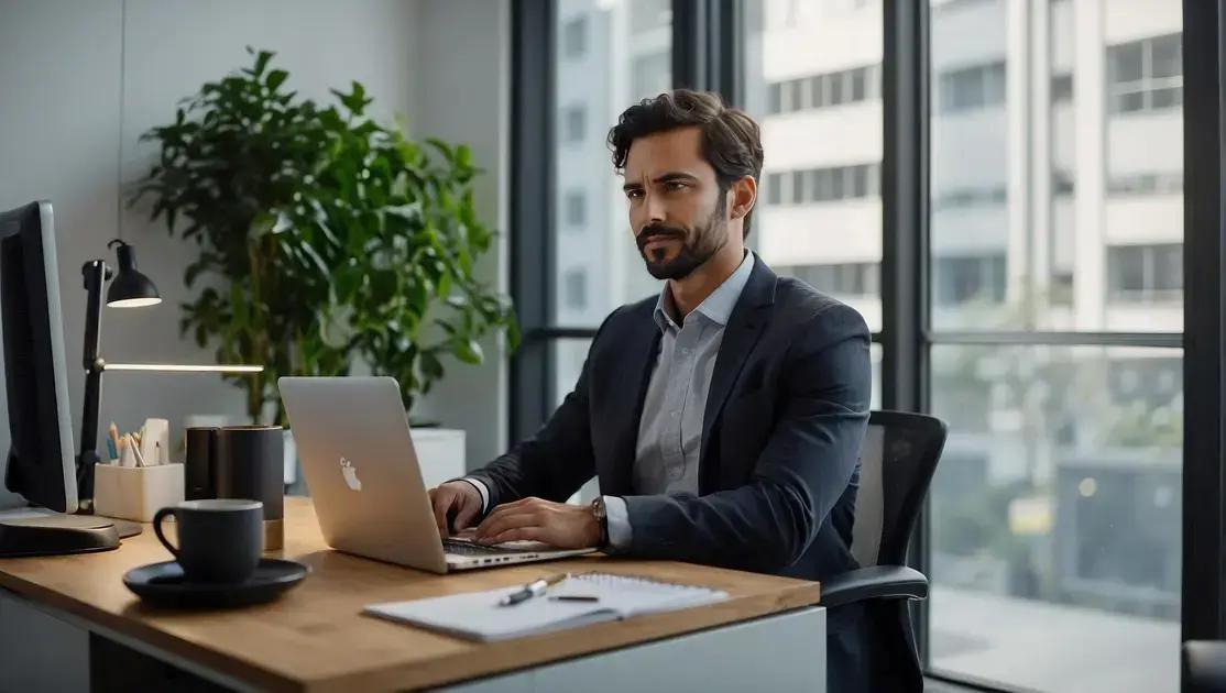 Como a Boa Postura no Trabalho Melhora Sua Saúde e Produtividade